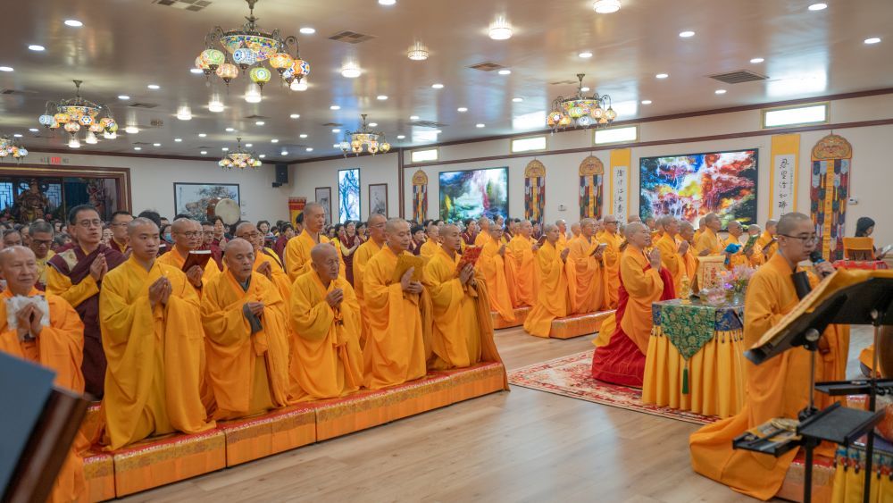 慈善寺舉行恭聞南無第三世多杰羌佛無上殊勝法音系列法會-图片2